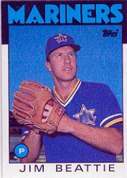 1986 Topps Baseball Cards      729     Jim Beattie